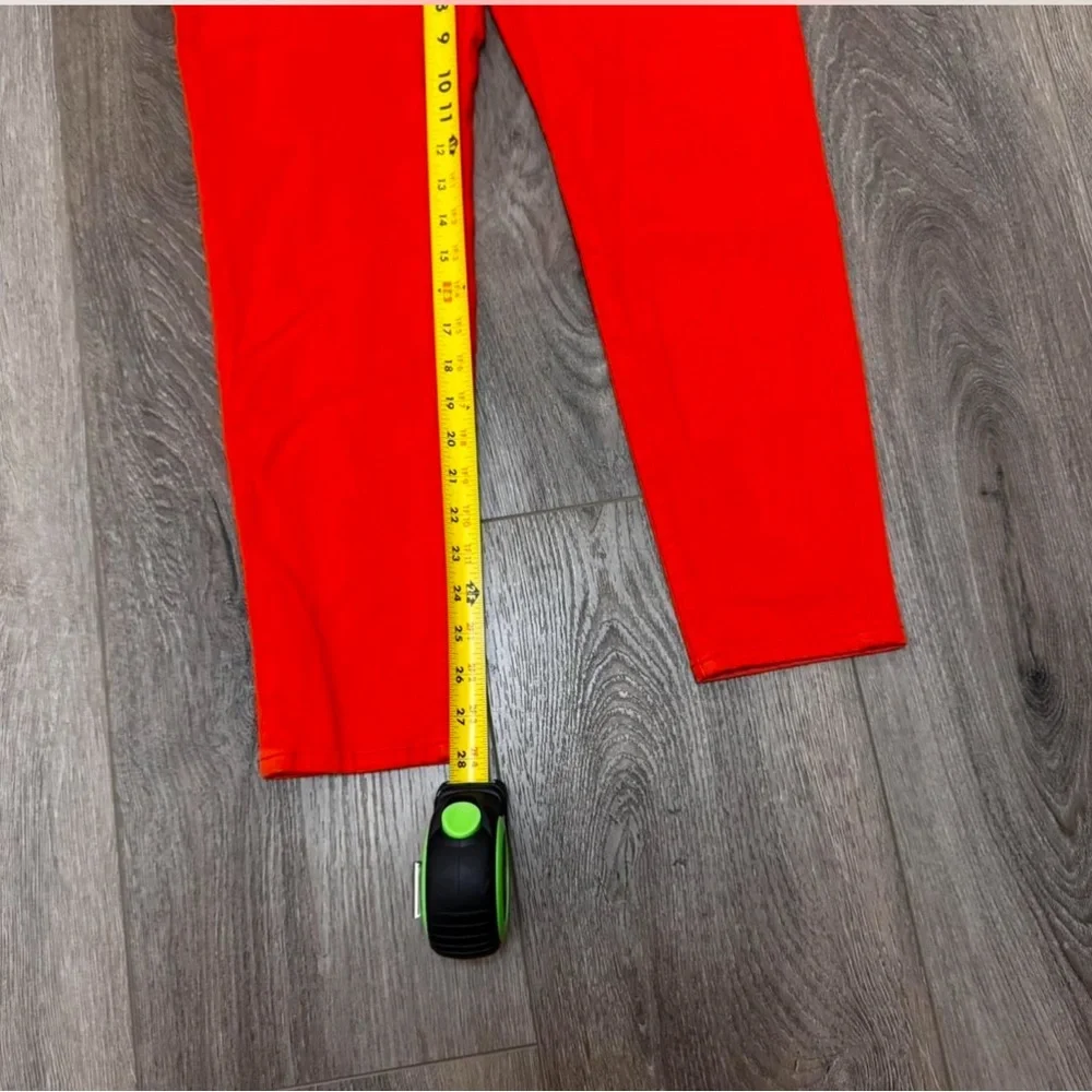 NWT Lauren Ralph Lauren Women's ORANGE Skinny Jeans - Picture 6 of 7